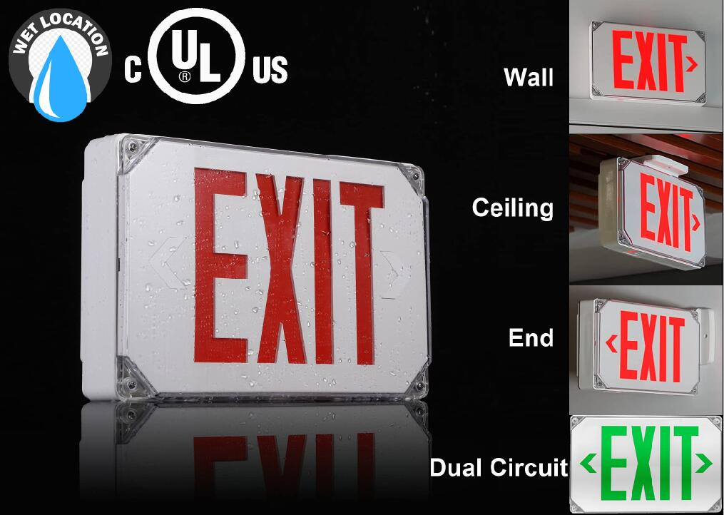 ip65 exit sign